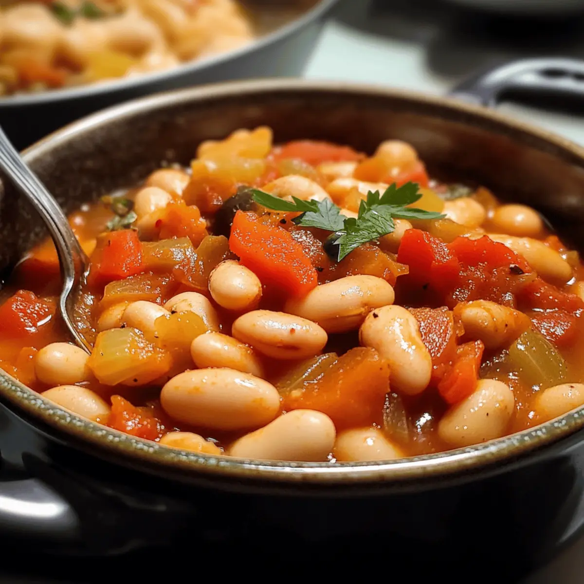 White Beans & Peppers One-Pot Stew