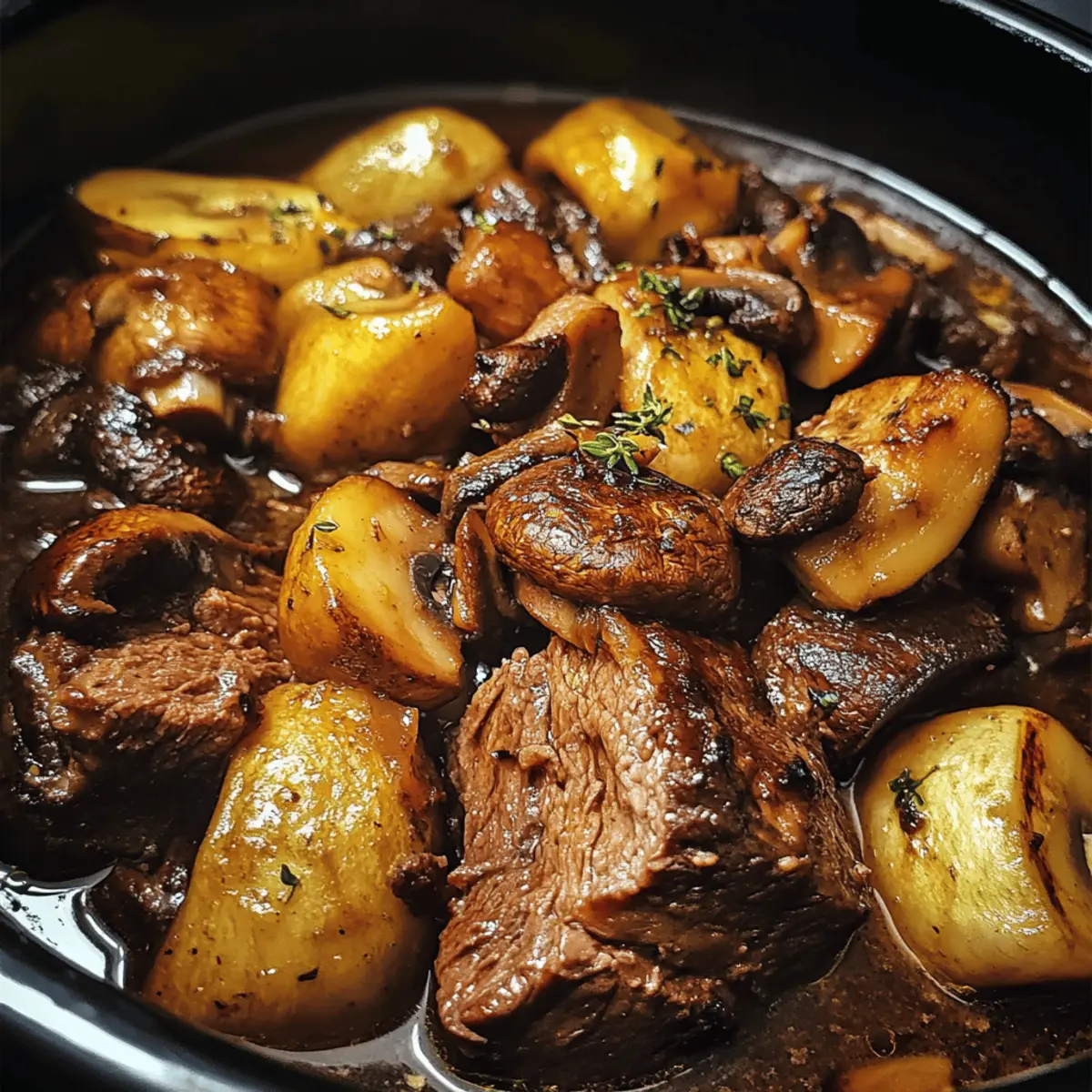 Beef and Mushroom Pot Roast
