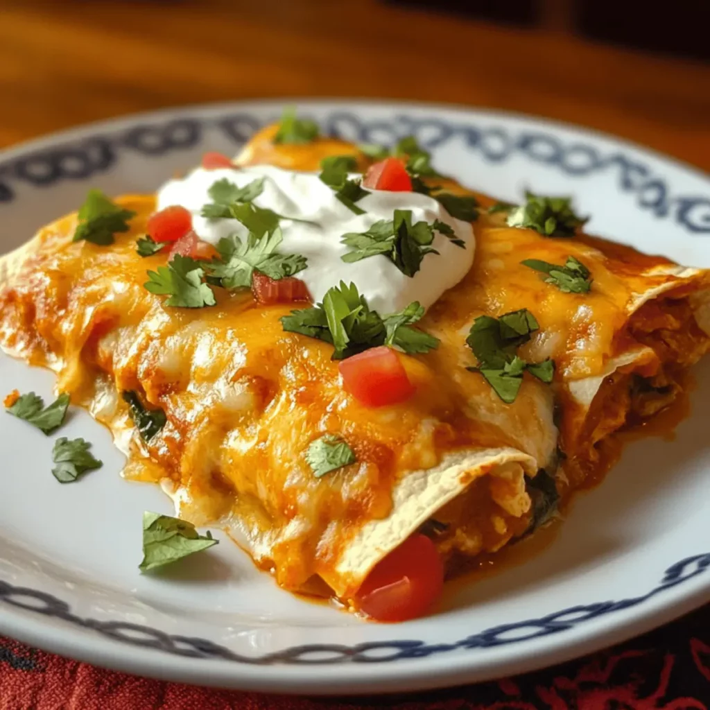 Chicken Enchiladas