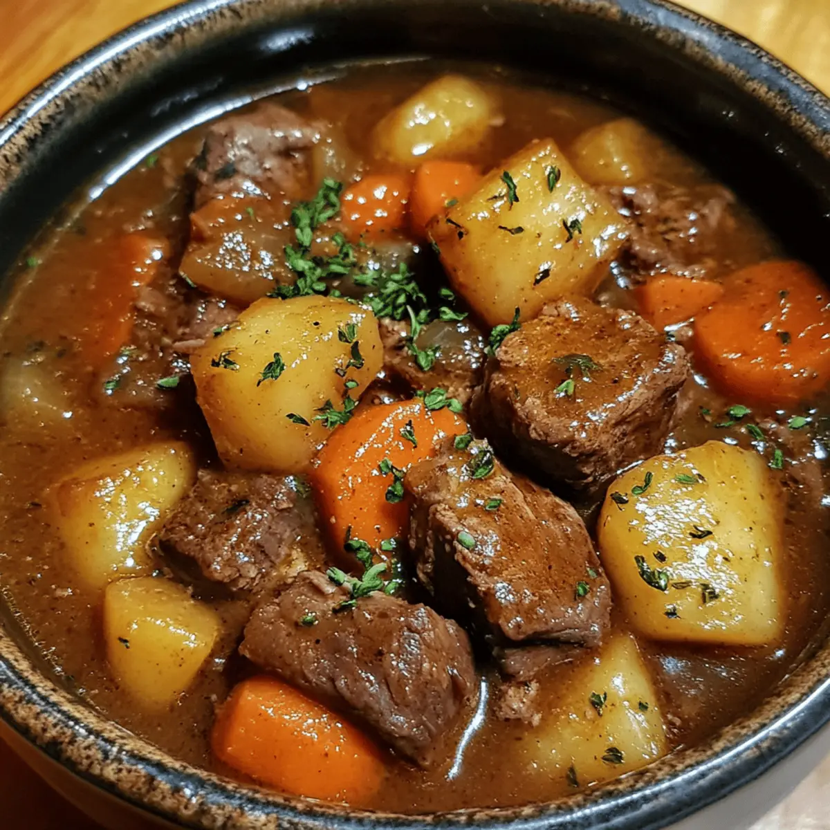Slow Cooker Beef Stew