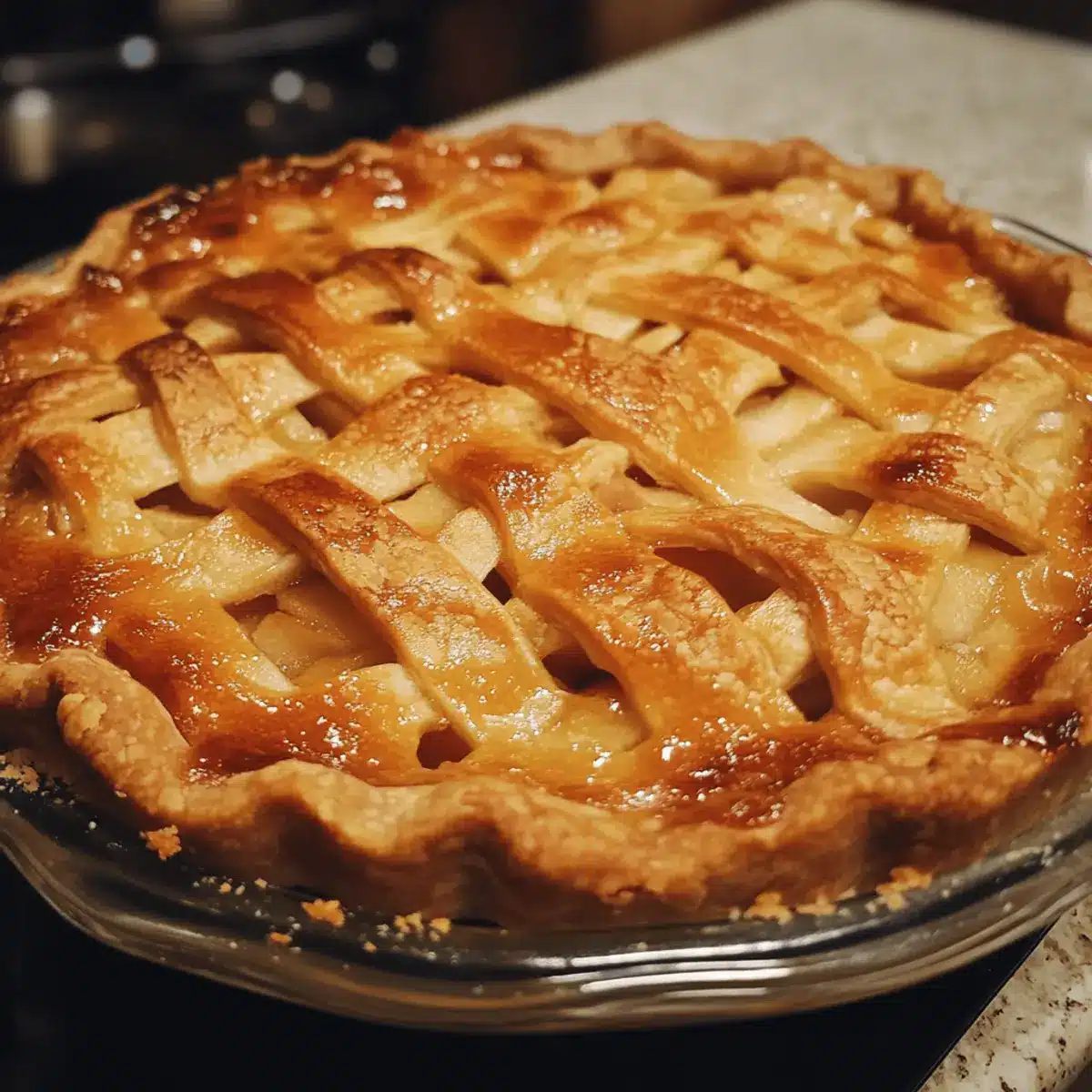 Apple Pie with Cheddar Cheese Crust