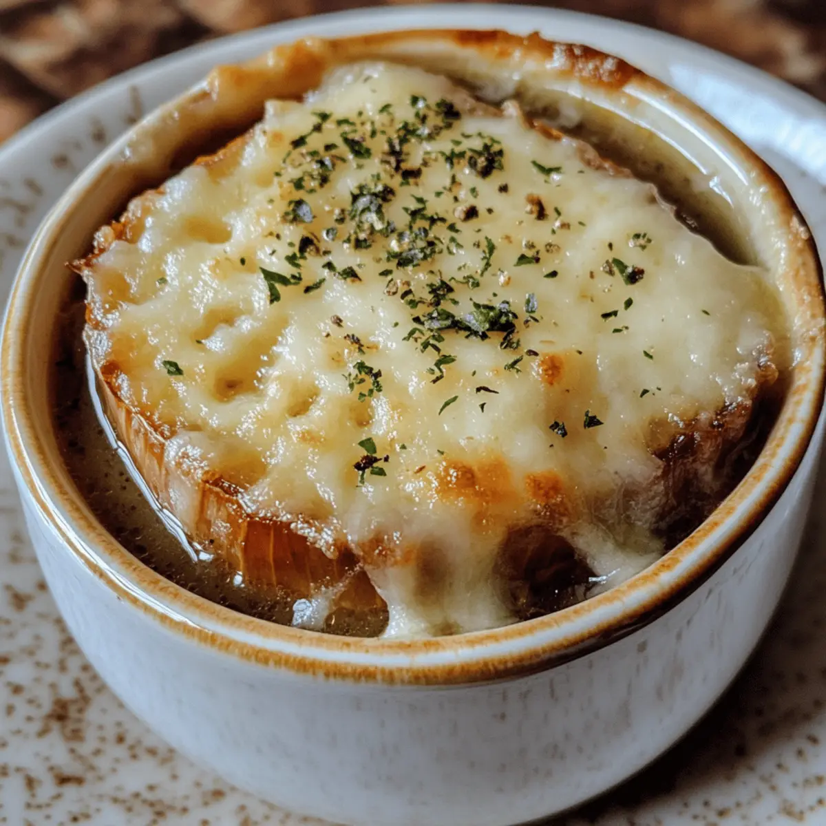 French Onion Soup (simplified)