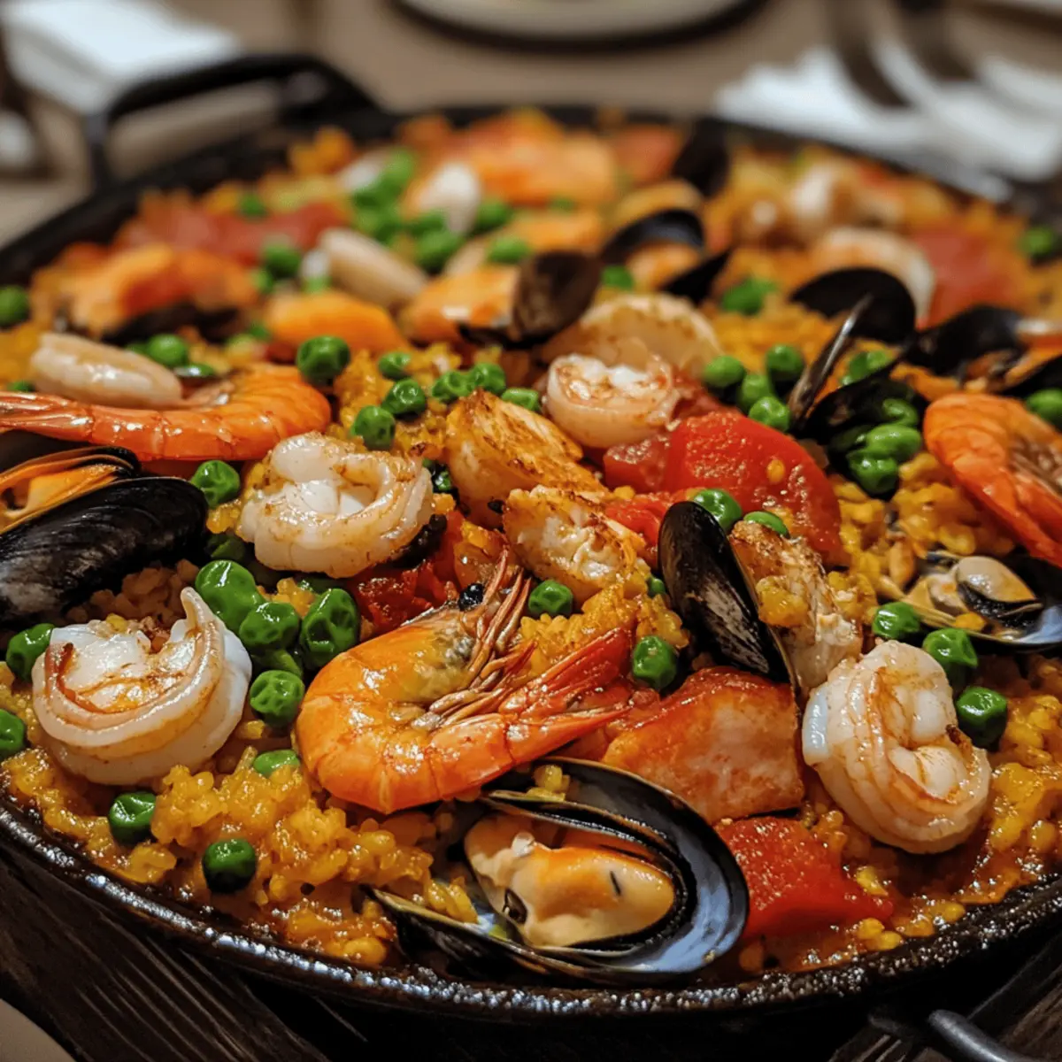 Seafood Paella