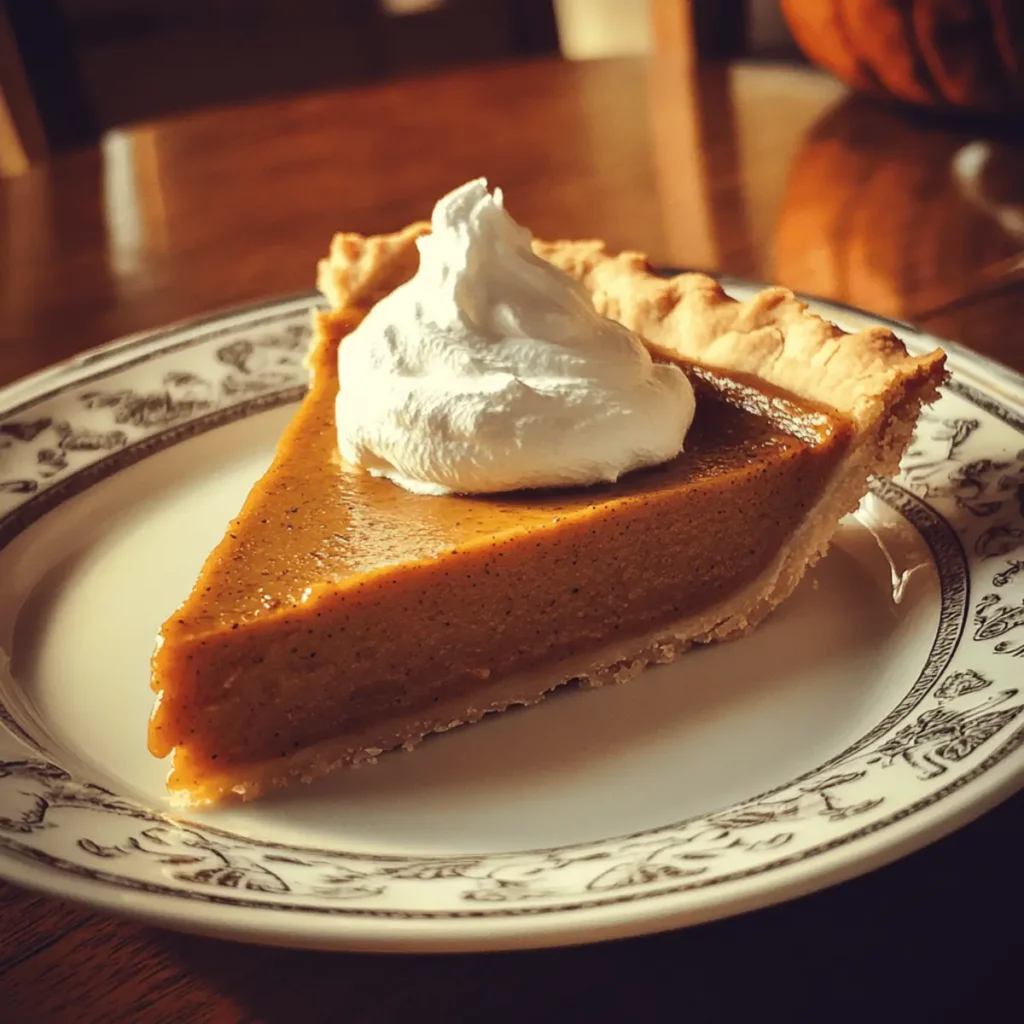 Vegan Pumpkin Pie