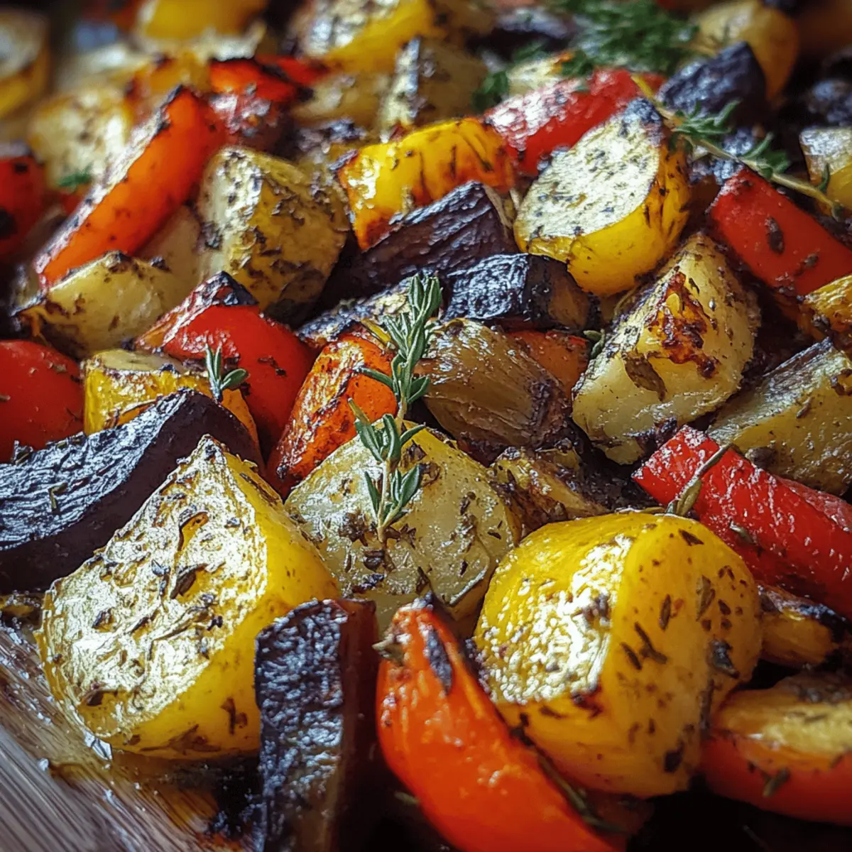 Roasted Vegetables with Herbs