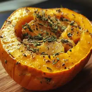 Roasted Pumpkin with Herbs