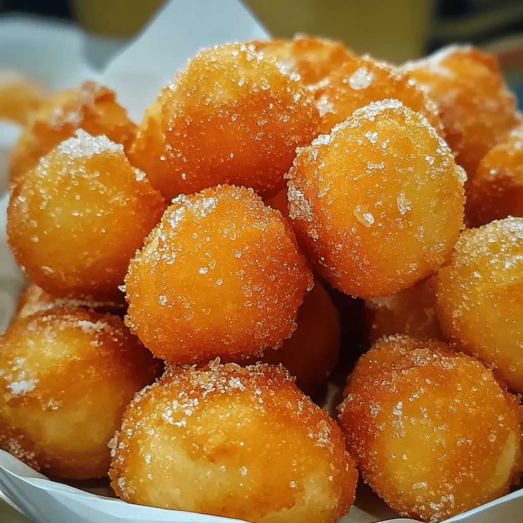 Buñuelos with Sugar