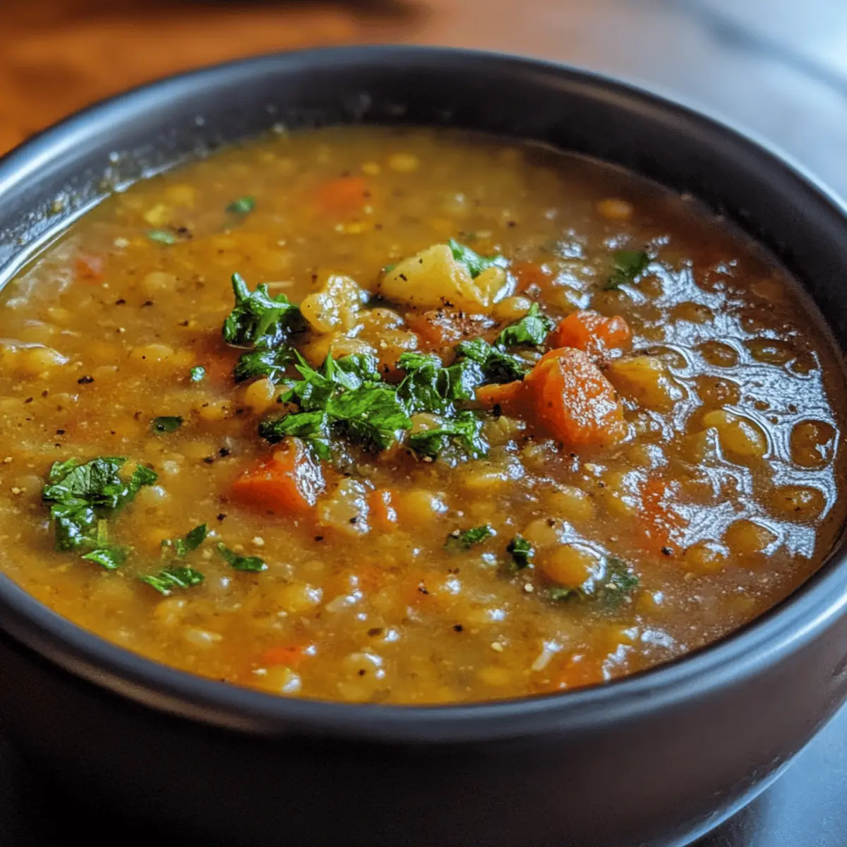 Simple Lentil Soup