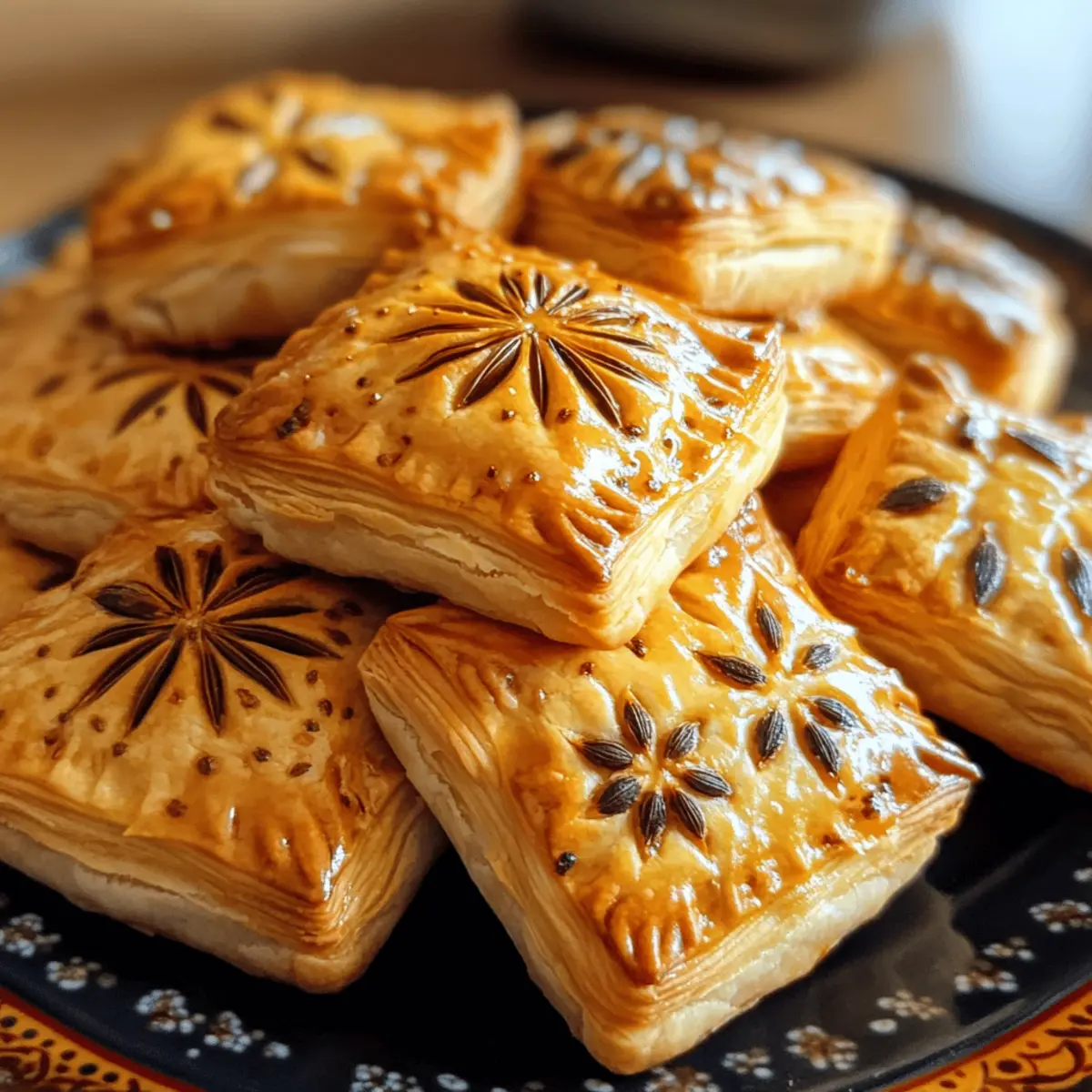 Hojaldrinas (Flaky Anise Pastries)