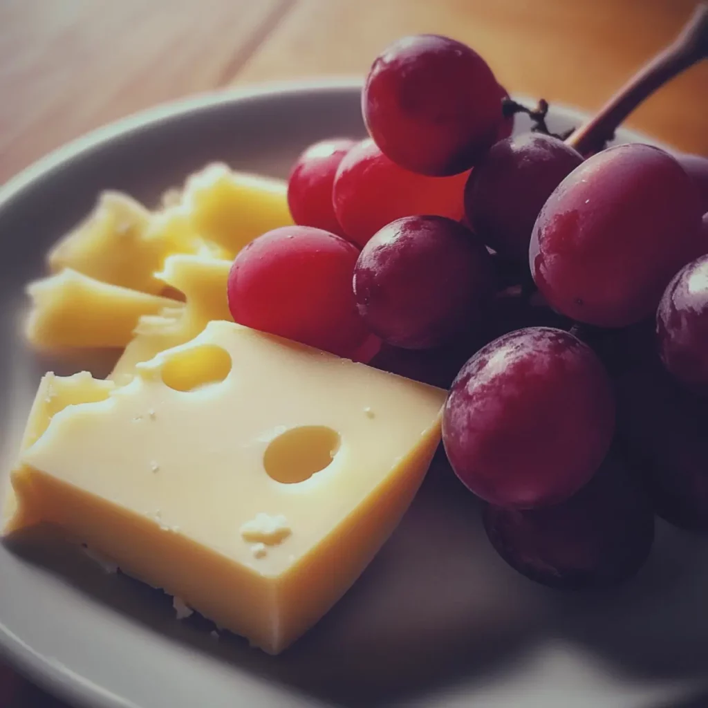 Cheese and Grapes