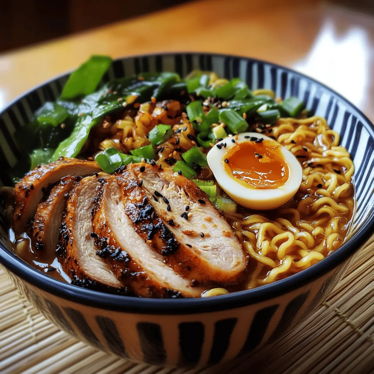Chicken Ramen Bowl