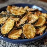 Airfried Parmesan Zucchini