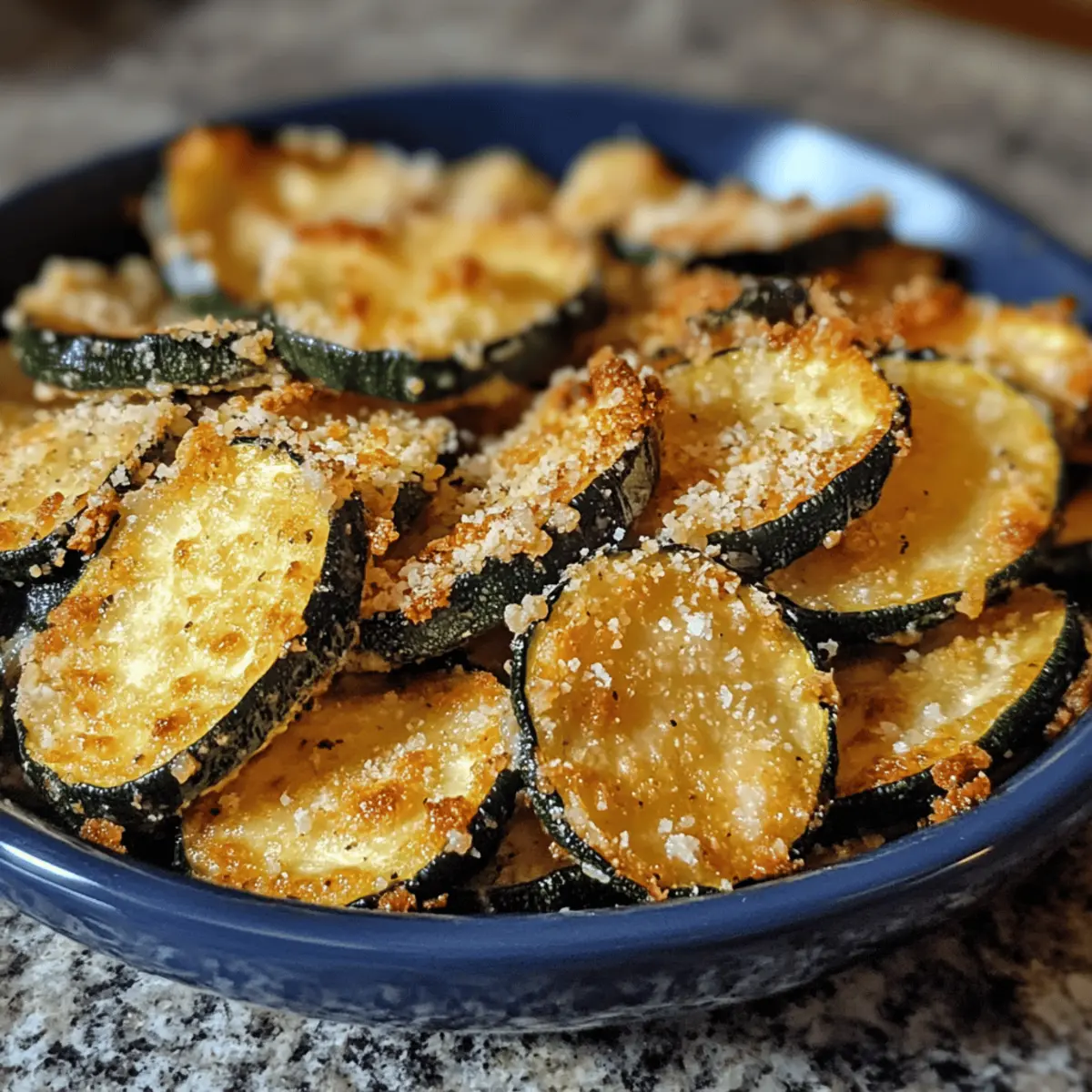 Airfried Parmesan Zucchini