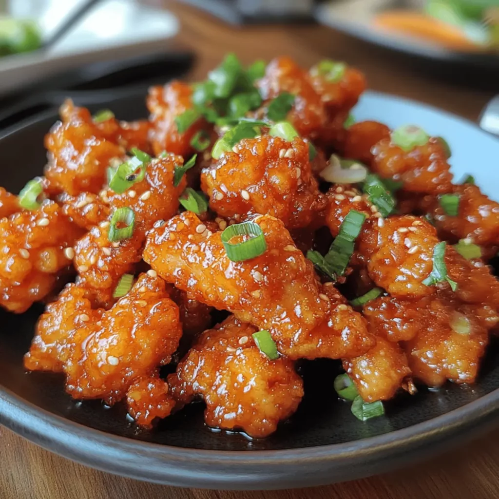 Crispy Ginger Chicken