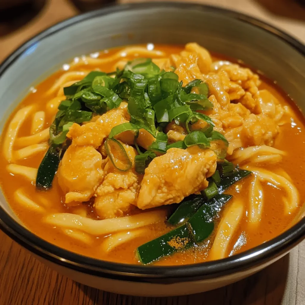 Chicken Curry Udon