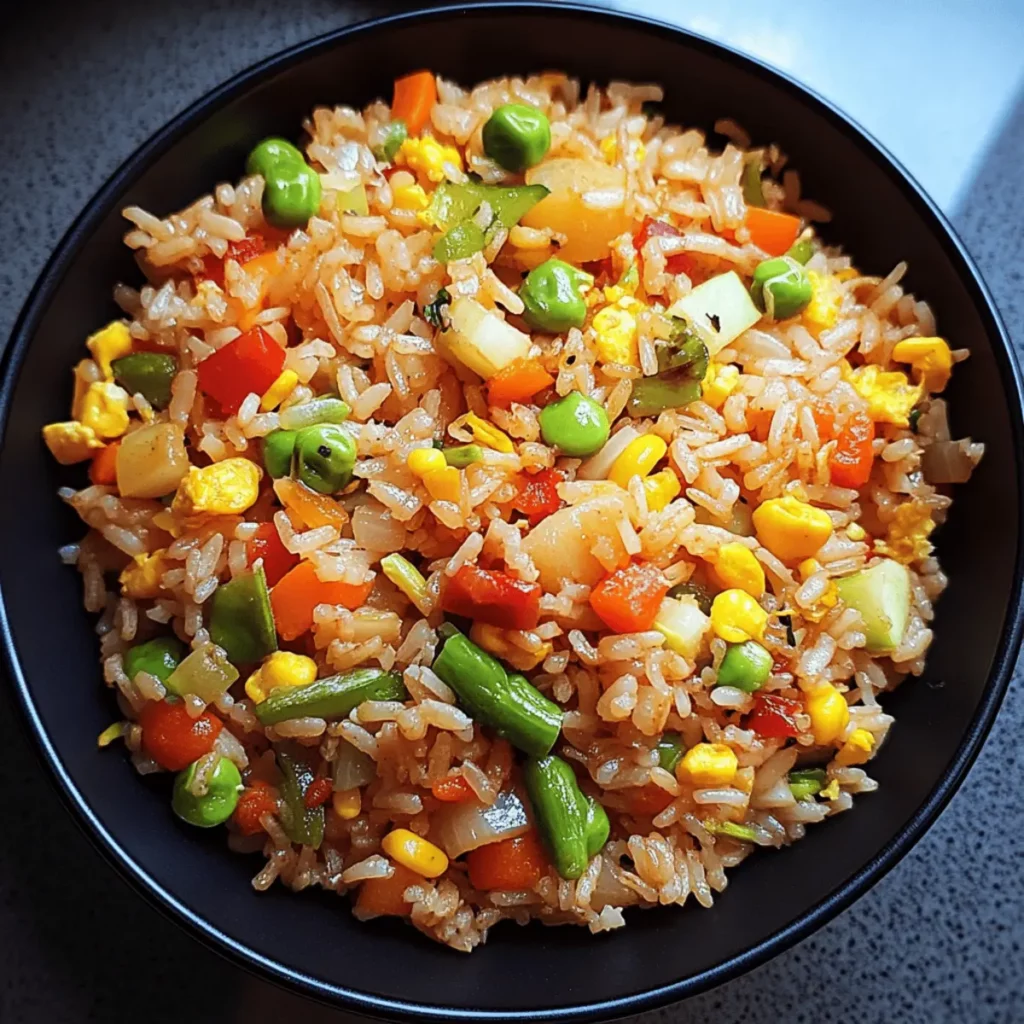 Vegetable Fried Rice