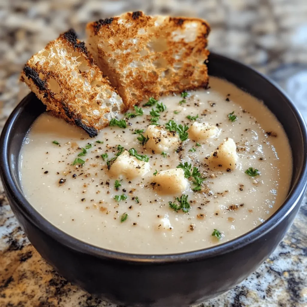 Creamy Cauliflower Soup